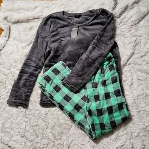 Fleece pajama set